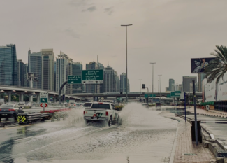 UAE Weather Update Hail Hits Al Ain Rainfall Across Abu Dhabi Dubai Sharjah and Ras Al Khaimah